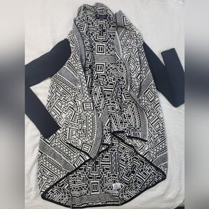 Bundle Only:  3 Sisters Women's Aztec Cardigan Open Front Asymmetrical